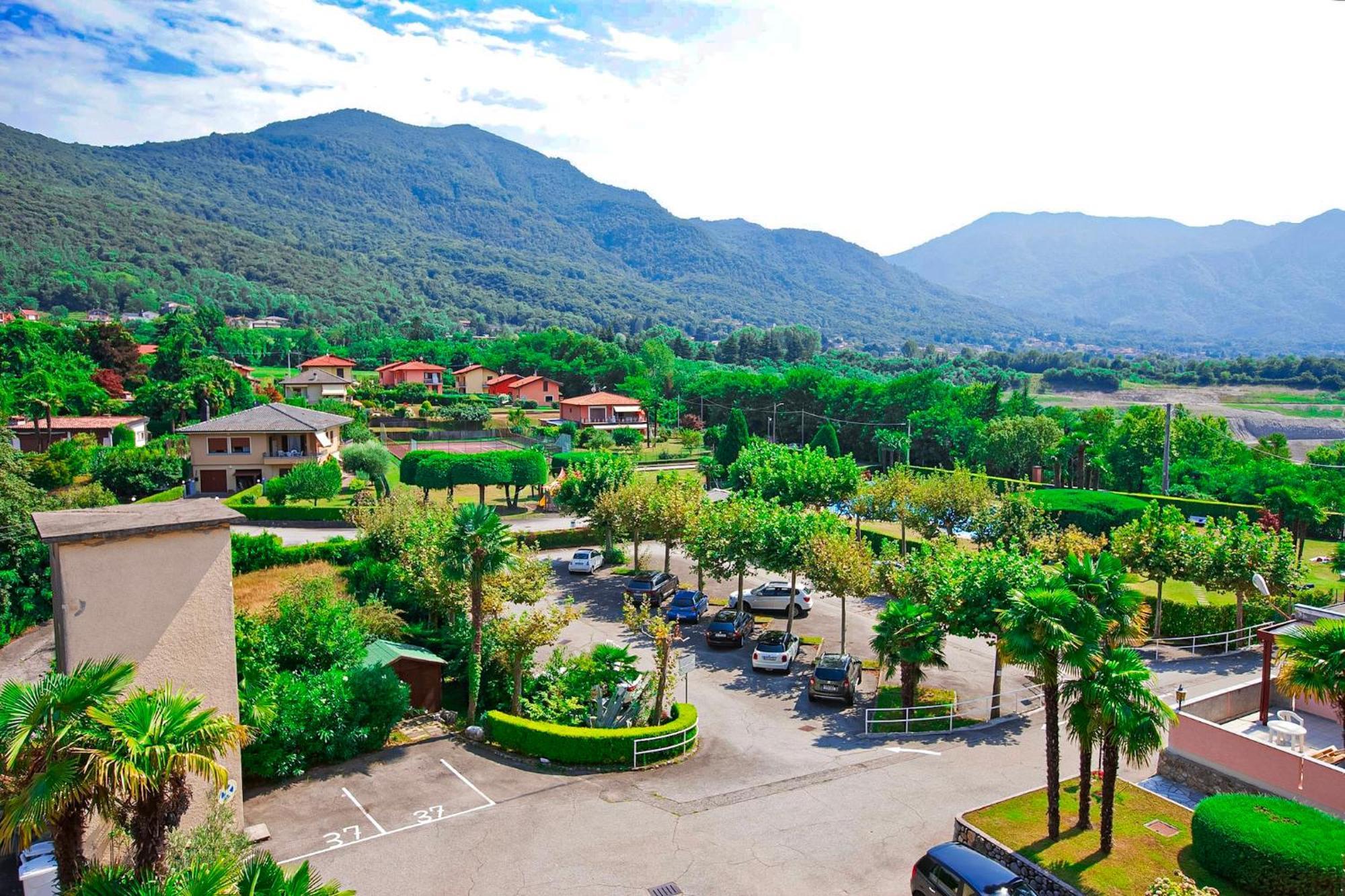 Parco Belmonte: Vista Fantastica Apartment Brezzo Luaran gambar