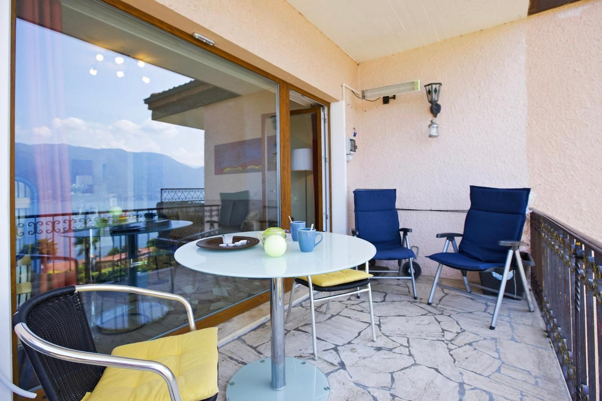 Parco Belmonte: Vista Fantastica Apartment Brezzo Luaran gambar
